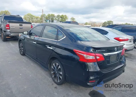 2017 Nissan Sentra S z USA, uszkodzony, nr VIN 3N1AB7AP2HY258365